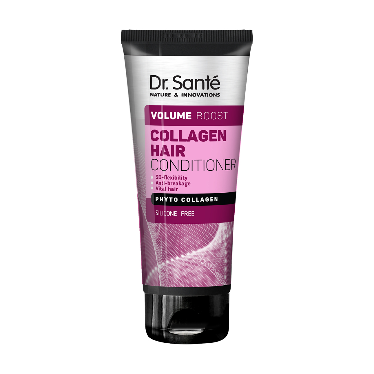 Кондиціонер Dr. Sante Collagen Hair Volume Boost для надання об'єму волосся, без силікону, 200 мл